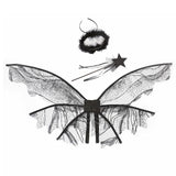 Maxbell Fairy Wing Costume Fancy Dress Birthday Party Child Cherub Prop Bat Wing 1 Set