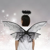 Maxbell Fairy Wing Costume Fancy Dress Birthday Party Child Cherub Prop Bat Wing 1 Set