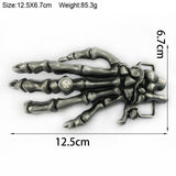 Maxbell Retro Style Western Belt Buckle Replacement Texas Men and Women Rodeo Skull