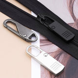 Maxbell Repair Zipper Pulls Zipper Pull Replacement Heavy Duty for Backpacks Purses N109 black