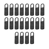 Maxbell Repair Zipper Pulls Zipper Pull Replacement Heavy Duty for Backpacks Purses N109 black