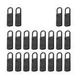 Maxbell Repair Zipper Pulls Zipper Pull Replacement Heavy Duty for Backpacks Purses N109 black