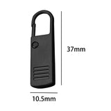Maxbell Repair Zipper Pulls Zipper Pull Replacement Heavy Duty for Backpacks Purses N109 black