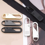 Maxbell Repair Zipper Pulls Zipper Pull Replacement Heavy Duty for Backpacks Purses N203 black
