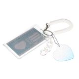 Maxbell Photocard Holder Photo Sleeves ID Card Case Vertical for Name Card Blue