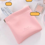 Maxbell Unisex Earphone Case Protective Pouch Headphone Organizer for Gift Earplugs Pink