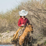 Maxbell Fashion Cowboy Hat Party Favors Wild West Cowgirl Costume Dress up White