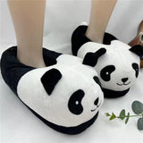 Maxbell Cartoon Panda Slippers Warm Cozy Novelty Slippers Funny House Shoes