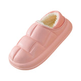 Maxbell Winter Waterproof Slippers Easy to Clean for Indoor Outdoor Home Women 40 41 Pink