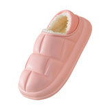 Maxbell Winter Waterproof Slippers Easy to Clean for Indoor Outdoor Home Women 40 41 Pink
