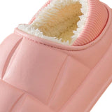 Maxbell Winter Waterproof Slippers Easy to Clean for Indoor Outdoor Home Women 40 41 Pink