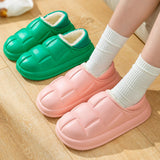 Maxbell Winter Waterproof Slippers Easy to Clean for Indoor Outdoor Home Women 40 41 Pink