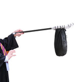 Maxbell Large Halloween Candy Bag Party Decor with Handle Basket Hand Prop Bar Black