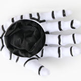 Maxbell Large Halloween Candy Bag Party Decor with Handle Basket Hand Prop Bar Black