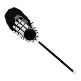 Maxbell Large Halloween Candy Bag Party Decor with Handle Basket Hand Prop Bar Black