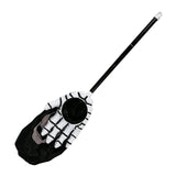 Maxbell Large Halloween Candy Bag Party Decor with Handle Basket Hand Prop Bar Black