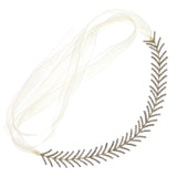 Maxbell Wedding Headband Hair Accessories Chain Headpiece for Homecomings Birthday