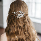 Maxbell Bridal Hair Clip for Women Girls Hairpin Jewelry Bride Hair Accessories