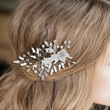 Maxbell Bridal Hair Clip for Women Girls Hairpin Jewelry Bride Hair Accessories