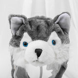 Maxbell Plush Animal Winter Hat Party Women Men Novelty Kids Headgear Husky Beanie