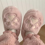 Maxbell Cute Winter Slippers Indoor On Warm Adults Fall Kids L Pink