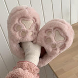 Maxbell Cute Winter Slippers Indoor On Warm Adults Fall Kids L Pink