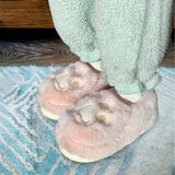 Maxbell Cute Winter Slippers Indoor On Warm Adults Fall Kids L Pink