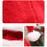 Maxbell Christmas Hat Xmas Holiday Hat Adults Santa Hat for Festival Decoration