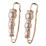 Maxbell 10Pcs Women Brooch Pins Shawl Clips Collar Safety Pin for Clothes