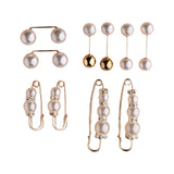 Maxbell 10Pcs Women Brooch Pins Shawl Clips Collar Safety Pin for Clothes