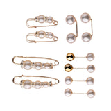 Maxbell 10Pcs Women Brooch Pins Shawl Clips Collar Safety Pin for Clothes