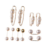 Maxbell 10Pcs Women Brooch Pins Shawl Clips Collar Safety Pin for Clothes