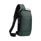 Maxbell Sling Bag for Men with Lock Backpack Handbag for Cycling Camping Travelling Green