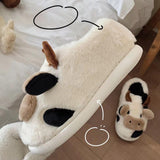 Maxbell Novelty Winter Slippers House Slippers Shoes Women Cozy for Bedroom Home 40-41