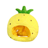 Maxbell Fruits Hat Plush Cartoon Performing Props Funny Comfortable Warm Decorations