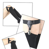 Maxbell Leg Garter Harness Garters Black Garter Belt for Cosplay Costume Accessory Single Clip