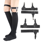 Maxbell Leg Garter Harness Garters Black Garter Belt for Cosplay Costume Accessory Single Clip