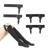 Maxbell Leg Garter Harness Garters Black Garter Belt for Cosplay Costume Accessory Single Clip