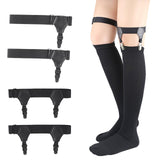 Maxbell Leg Garter Harness Garters Black Garter Belt for Cosplay Costume Accessory Single Clip