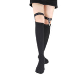 Maxbell Leg Garter Harness Garters Black Garter Belt for Cosplay Costume Accessory Single Clip