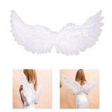 Maxbell Wing Costume Accessory Props Halloween Festival Performance White