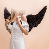 Maxbell Wing Costume Accessory Props Halloween Festival Performance Black