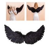 Maxbell Wing Costume Accessory Props Halloween Festival Performance Black