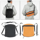 Maxbell Fashion Shoulder Bag Sling Backpack Women Men Fanny Pack Messenger Bag Black