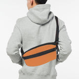 Maxbell Fashion Shoulder Bag Sling Backpack Women Men Fanny Pack Messenger Bag Brown