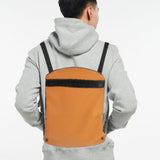 Maxbell Fashion Shoulder Bag Sling Backpack Women Men Fanny Pack Messenger Bag Brown