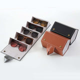 Maxbell Travel Sunglass Organizer Multipurpose Women Men Sunglasses Storage Case Black