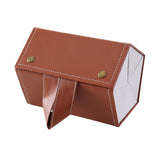 Maxbell Travel Sunglass Organizer Multipurpose Women Men Sunglasses Storage Case Brown