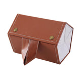 Maxbell Travel Sunglass Organizer Multipurpose Women Men Sunglasses Storage Case Brown