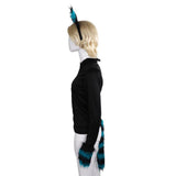 Maxbell Fox Ears Hair Hoop Costume Dress Cosplay Gloves Tail Kids Adult Carnival